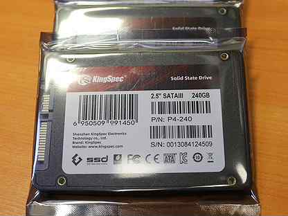 SSD накопитель KingSpec 240 Гб 2,5" SATA