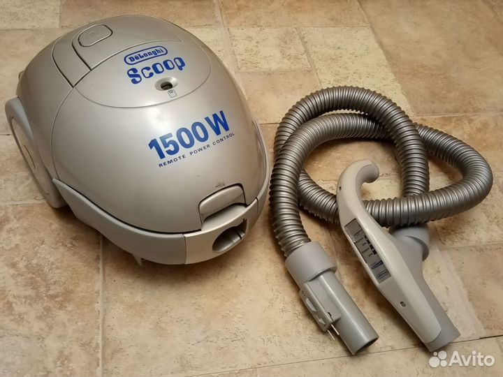 Рабочий пылесос DeLonghi xtrc 150 E некомплект