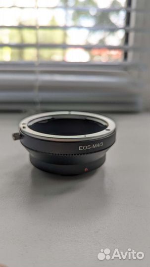Фото переходник EOS - M4/3