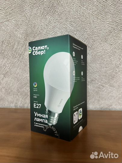Лампа светодиодная Салют, Сбер