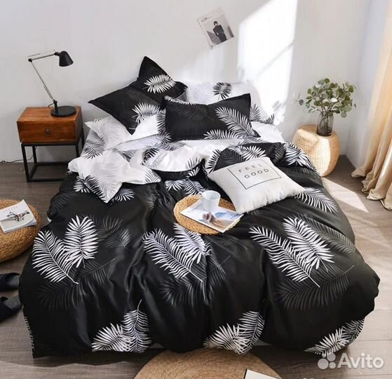 Постельное белье евро в наличии сатин и поплин