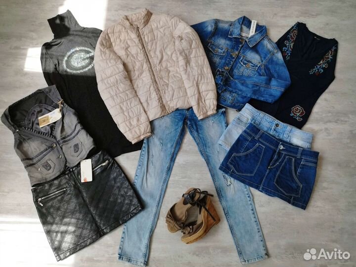 Женские вещи пакетом XXS-XS размер или 164 рост