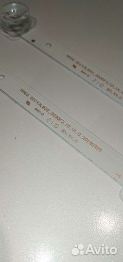 Новая подсветка 43 43HR330M11A1 GIC43LB32 3030