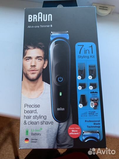 Триммер для бороды braun