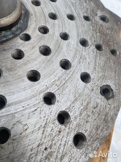 Планшайба на токарный патрон