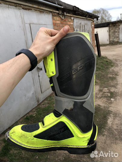 Мотоботы gaerne sg 12 желтый