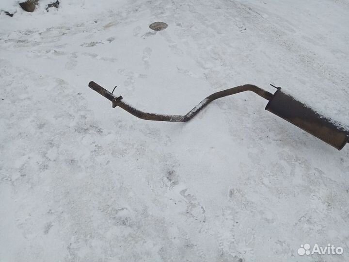 Глушитель chevrolet niva под газовый баллон