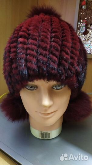 Комплект шапка&шарф из кролика