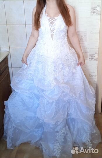 Свадебное пышное платье