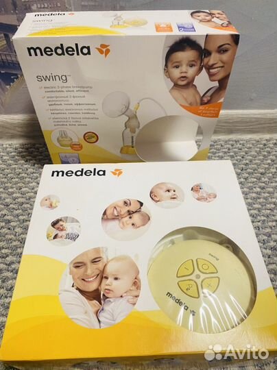 Молокоотсос medela swing + tommee tippee