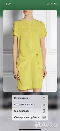 Платье dkny Stretch-Silk
