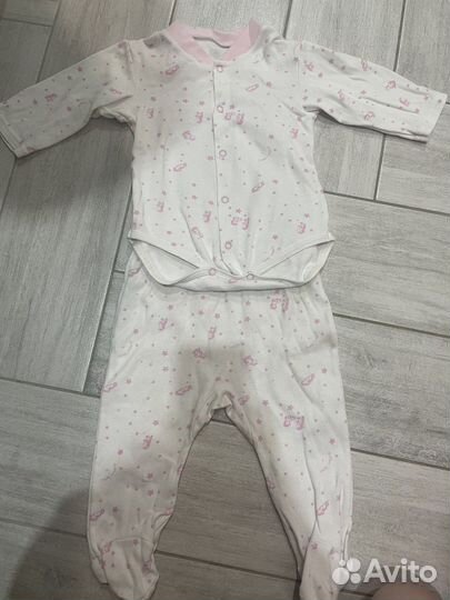 Вещи пакетом на девочку 68-74