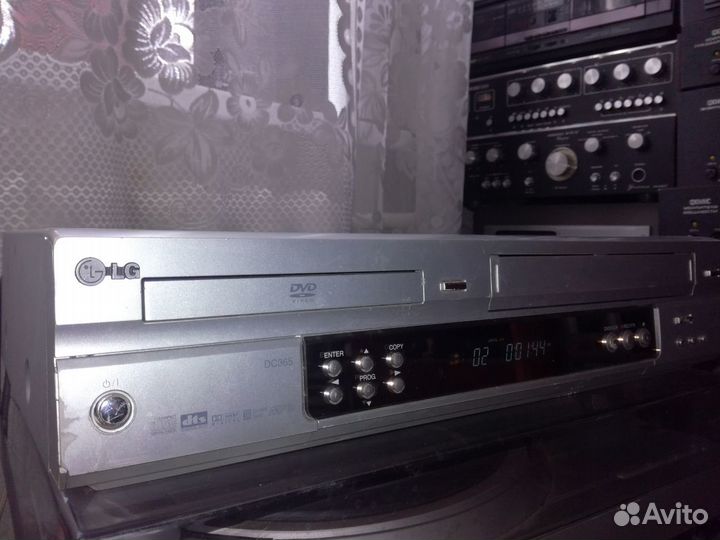 LG DC-365 (dvd+vhs)