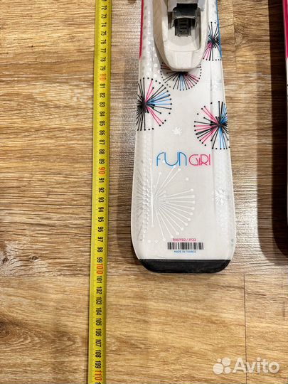 Горные лыжи детские 100 комплект