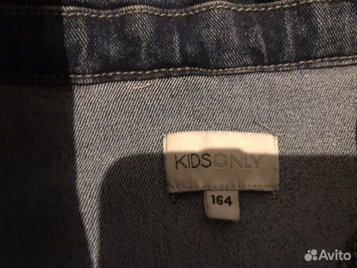 Джинсовая куртка на мальчика 164 рост