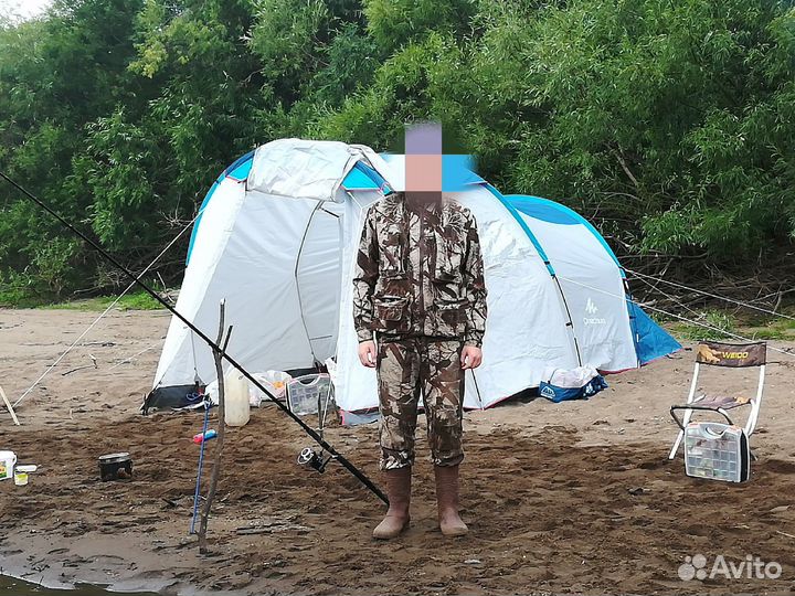 Палатка 4х местная с тамбуром