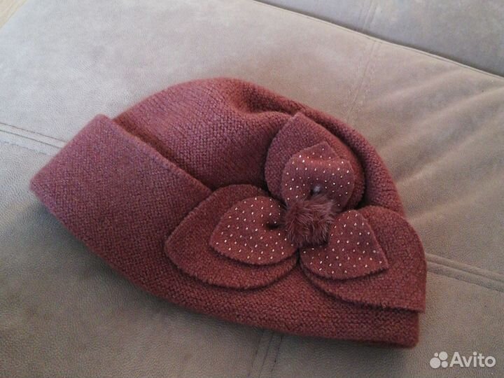 Шляпа зимняя женская