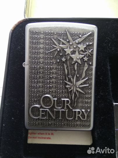 Zippo Our Century coty 1999