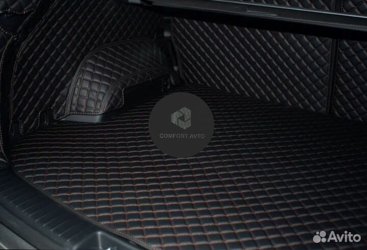 3Д (3D) коврики из экокожи KIA Sorento Соренто