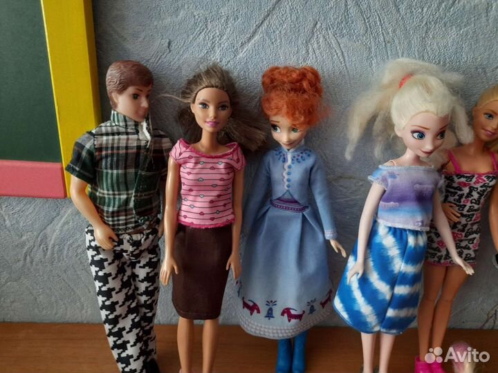 Куклы барби, холодное серце и др