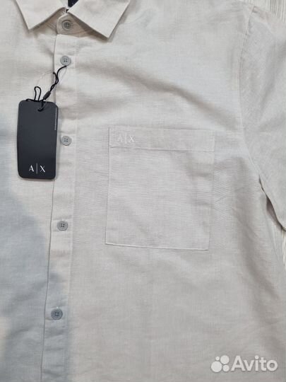 M,XL,2XL Новая Armani exchange рубашка