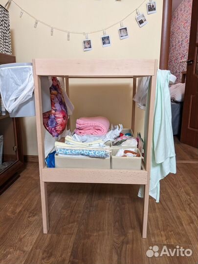 Пеленальный столик IKEA singlar с оснащением