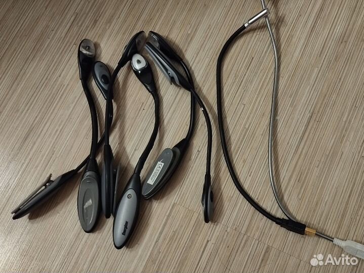 Фонарики на гибкой ножке для чтения книг