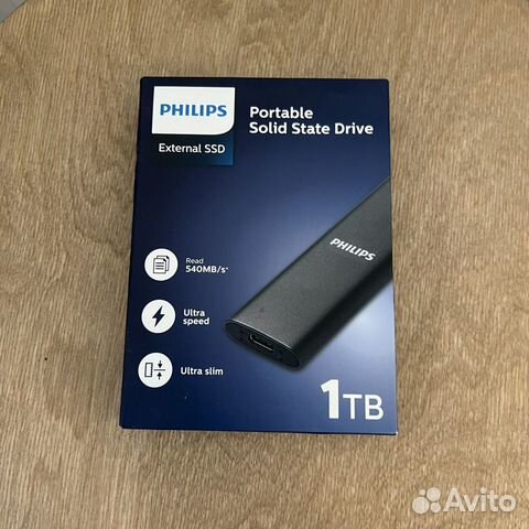 Philips 1tb внешний SSD