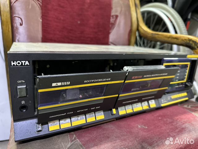 Магнитофон двух кассетный нота мп 220с купить в Тюмени | Электроника ...