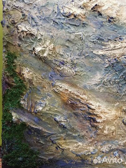 Картина декор интерьер текстурная масло 40*50