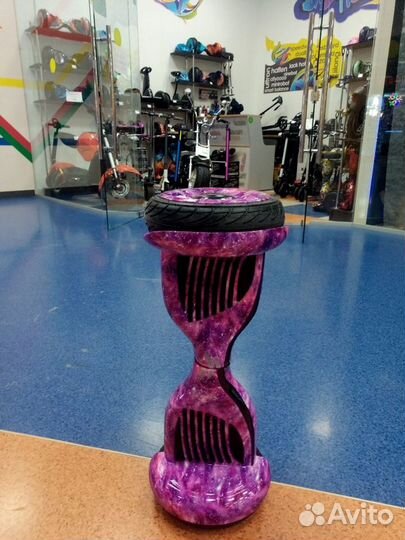 Новый гироскутер розовый космос GT 10.5 дюймов