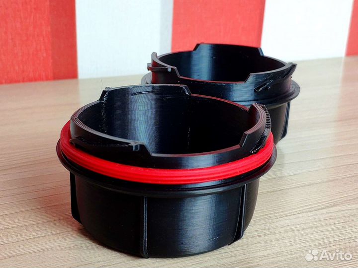 Увеличенные крышки фар KIA rio