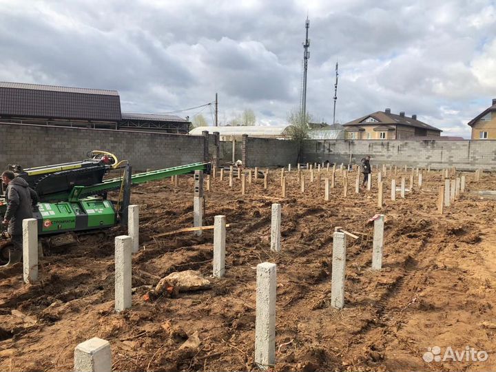 Железобетонные сваи. Фундамент жб под ключ. Арт. 6