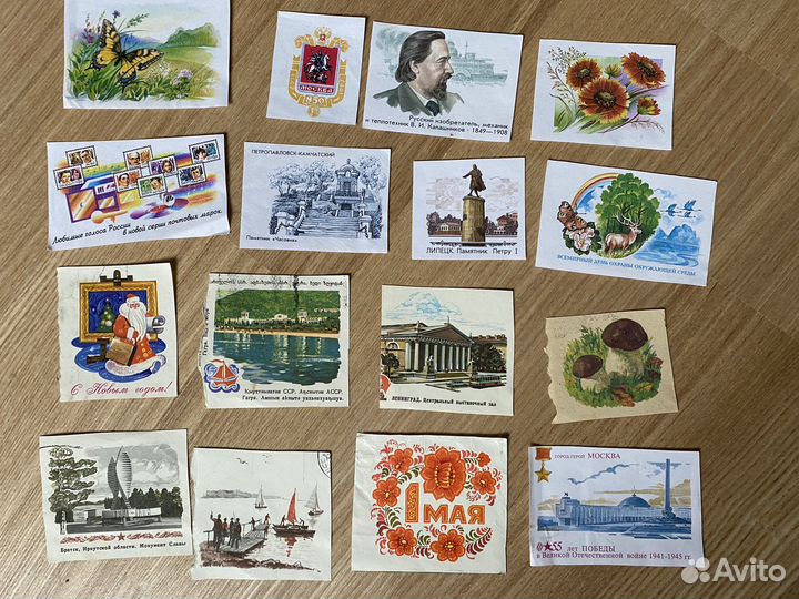 Картинки с почтовых конвертов