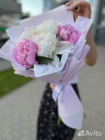 Букет из пионов с доставкой