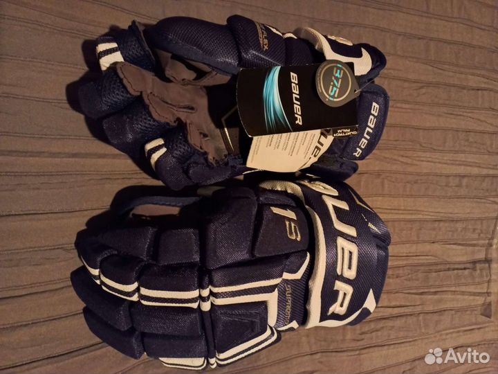 Краги хоккейные bauer 1S (раз. 14)