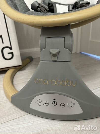 Электрокачели Amarobaby Ergo Swing новые