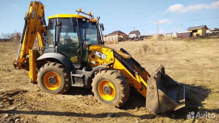 Услуги экскаватора погрузчика JCB