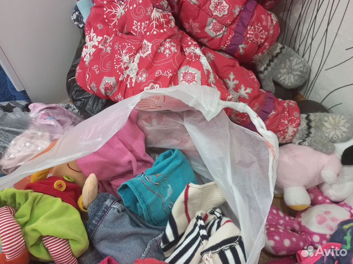 Вещи пакетом на девочку