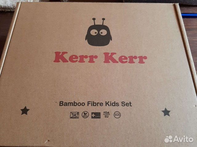 Детская посуда из бамбука