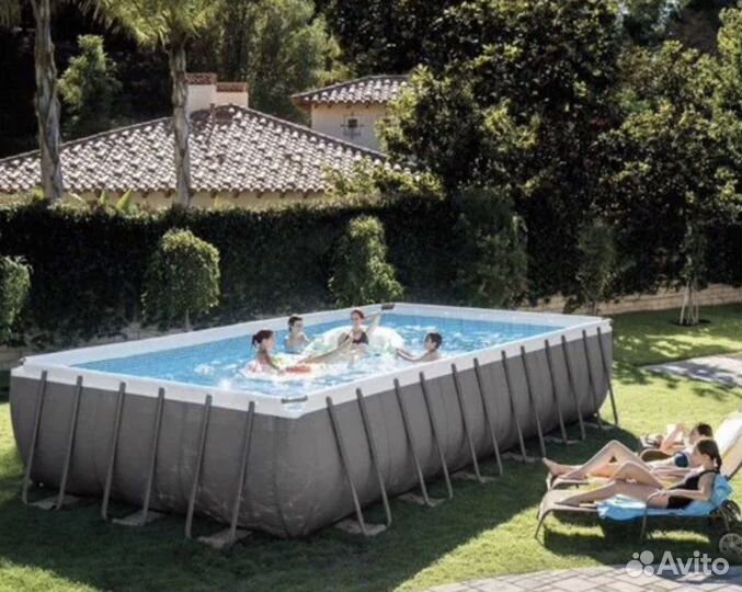 Каркасный бассейн intex 549x274x132