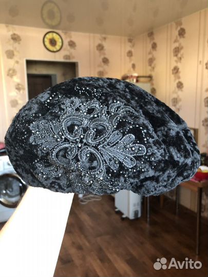 Берет из овчины