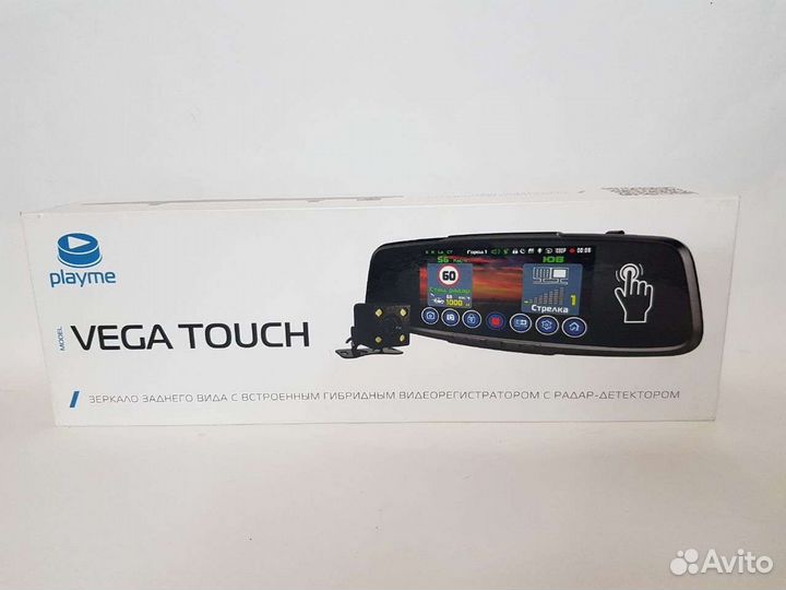 Видеорегистратор с радар-детектором PlayMe vega
