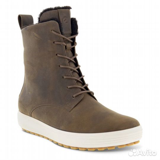 Кеды высокие женские ecco soft 7 tred