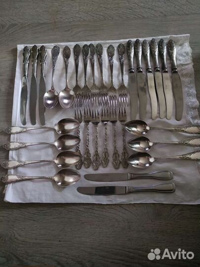 Ложки мельхиоровые СССР