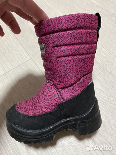Сапоги валенки зимние 25