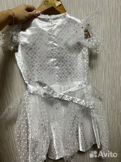 Костюм снежинки 140