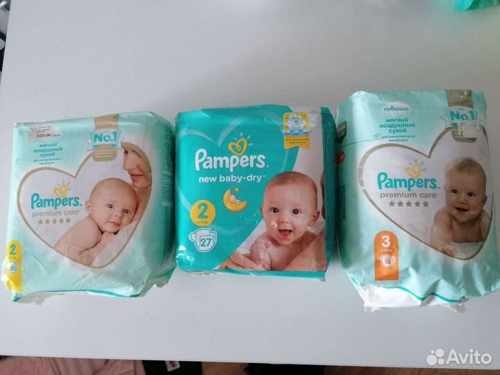 Памперсы р-р 2
