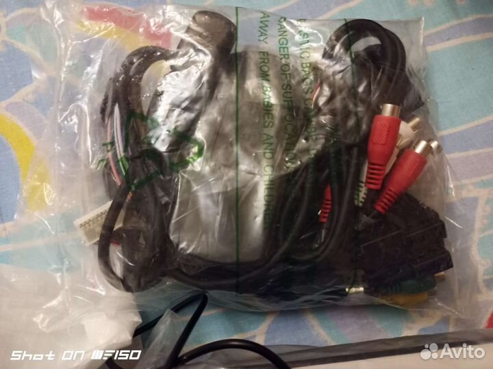 Магнитола 2 din Five 730a,усилитель acv 4x200