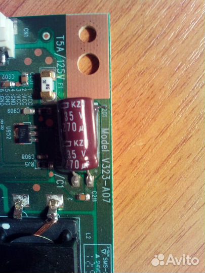 LED-драйвер V323-A07 от Sharp LC-32LE144RU